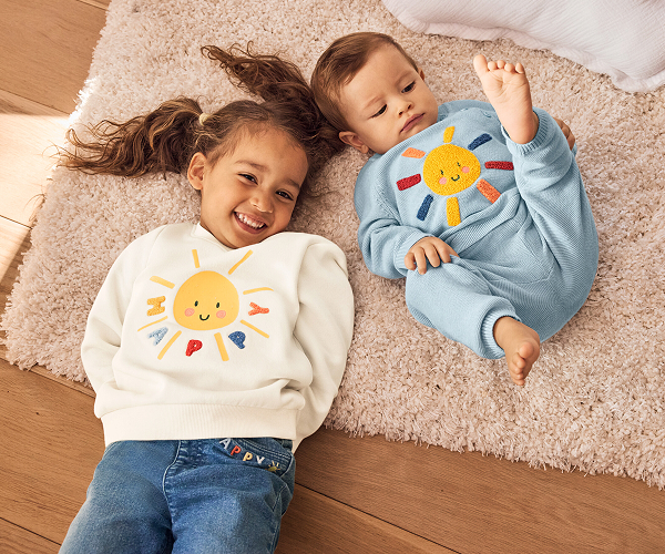 Die Frühjahrskollektion für Babys & Kinder