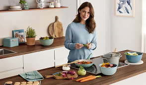 Die neue Küchenkollektion in sanften Pastellfarben