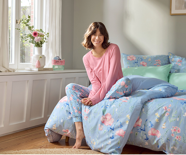 Frische Designs für Bettwäsche, Pyjamas & Deko