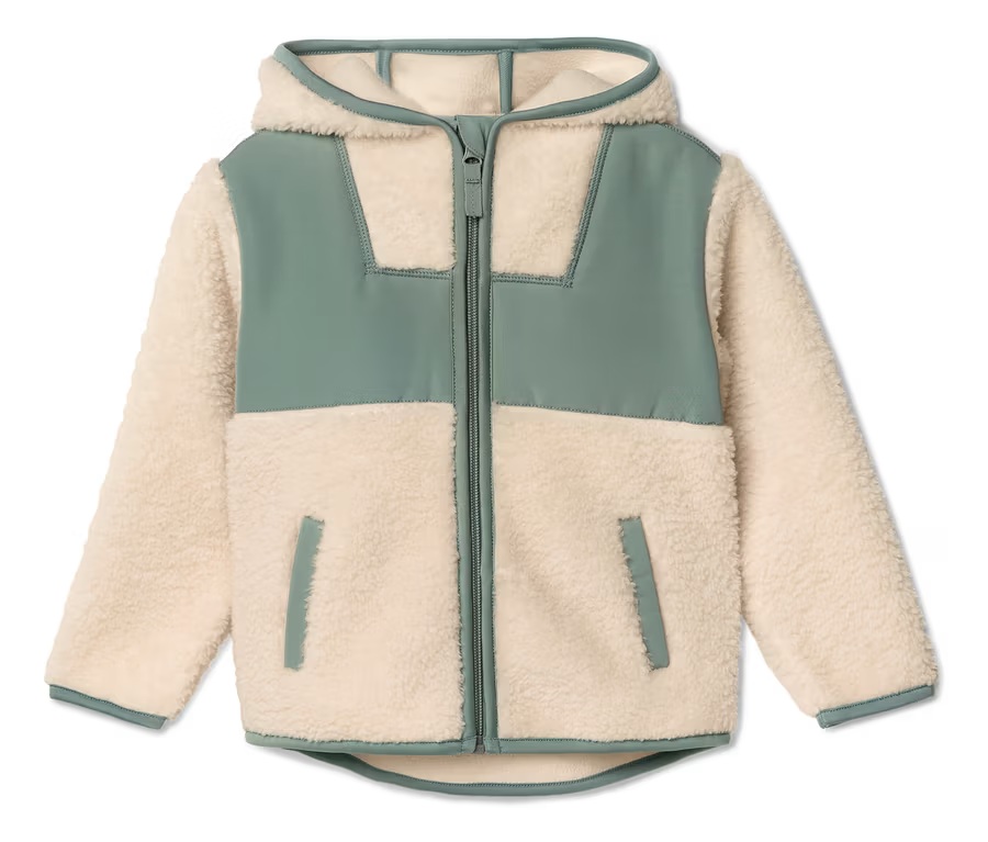 Kinder-Teddy-Jacke, grün