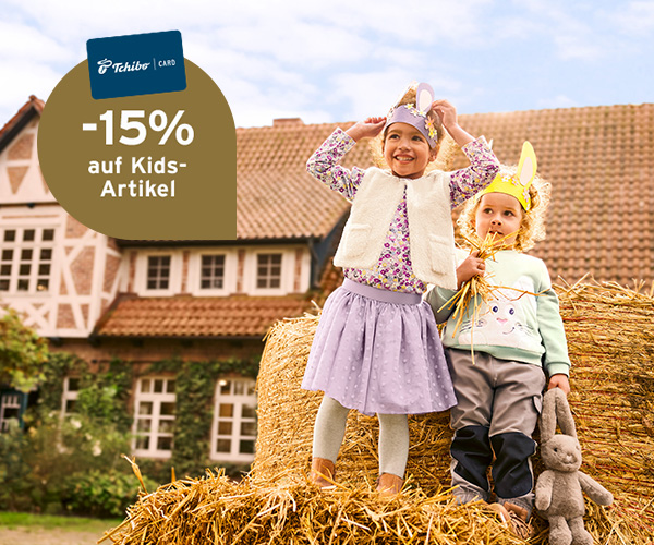15% auf Kids-Artikel sparen