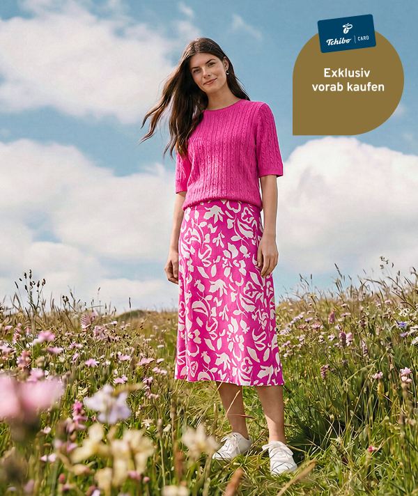 Neue Looks in frischen Farben & mit floralen Prints