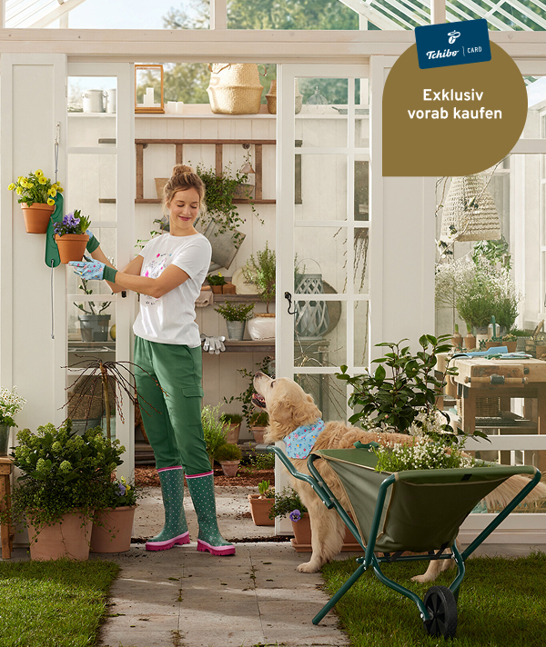 Bestens ausgestattet in die neue Gartensaison