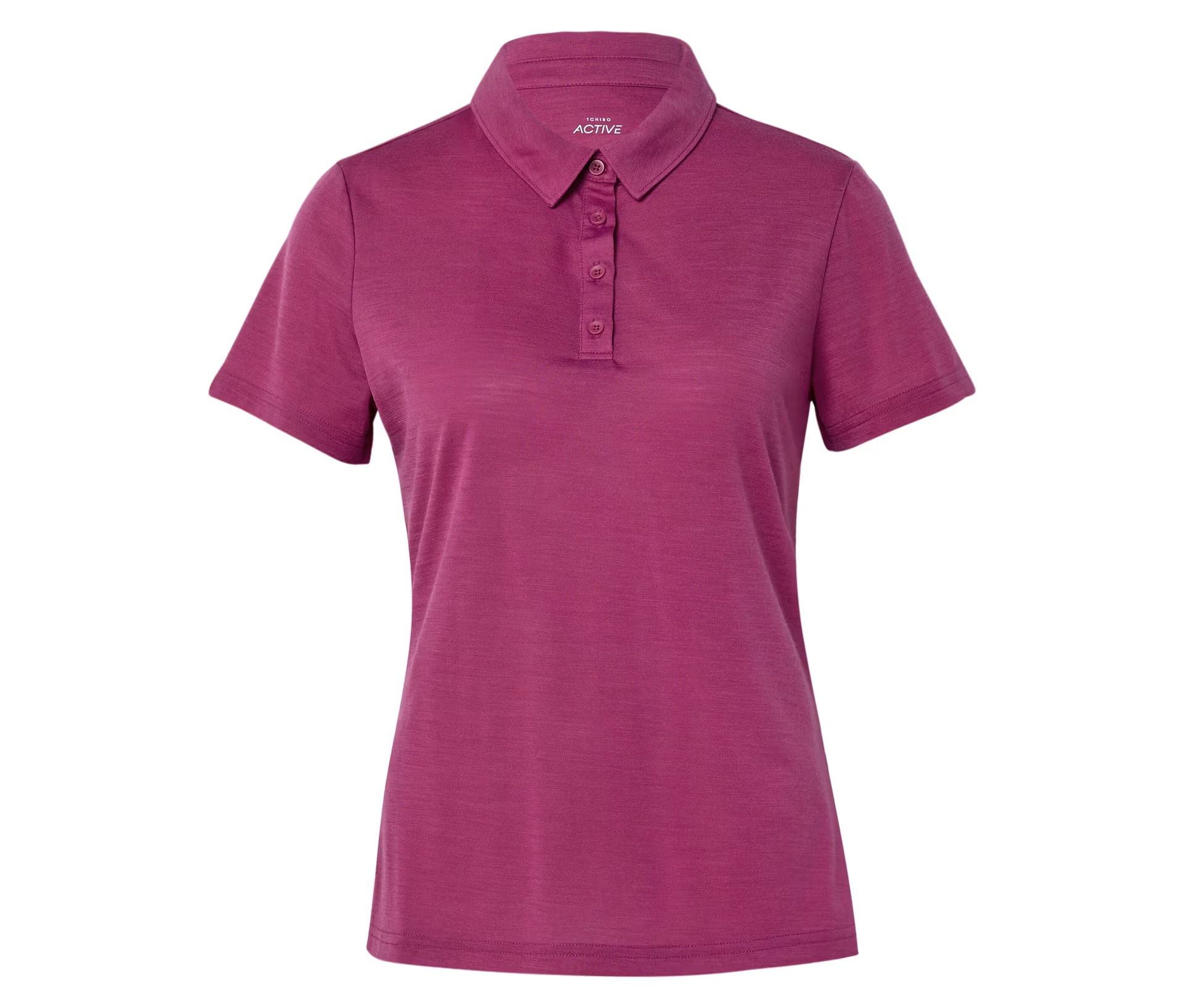 Sport-Poloshirt mit Merinowolle