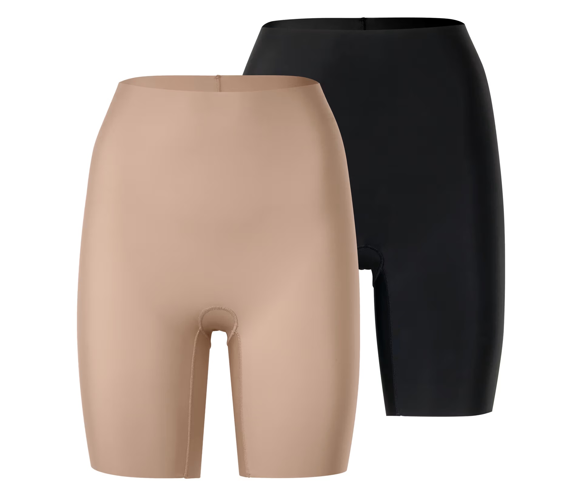 2 Magic-Cut-Radler-Shorts »light shaping«, beige/schwarz