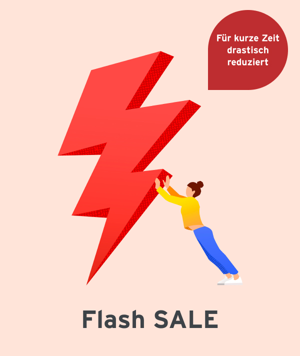 Im Flash Sale sparen!