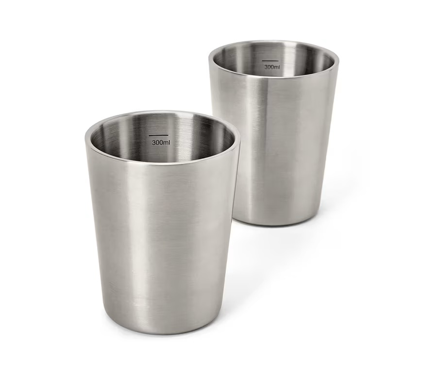 2 Camping-Becher