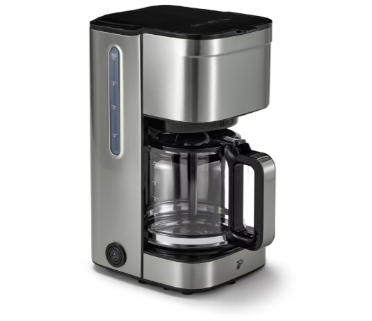 »Let's Brew Elegant« Filterkaffeemaschine, silber
