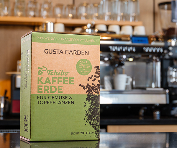 Kaffee-Erde Pellets