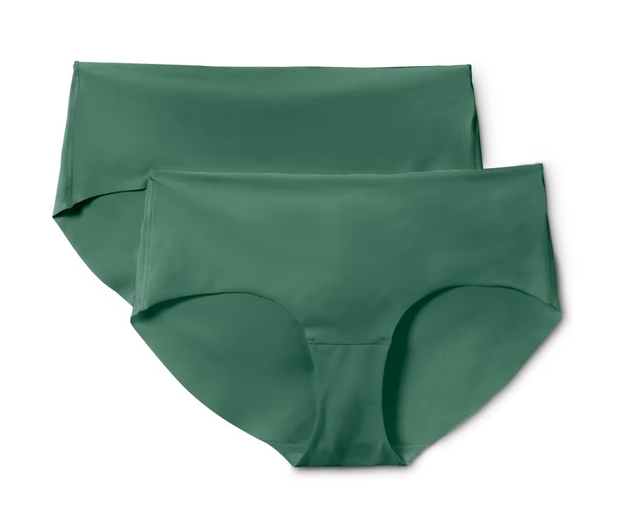 2 Magic-Cut-Pantys, grün