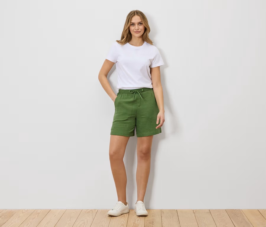 Musselin-Shorts