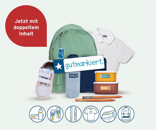 Praktische Namens- und Kleidungsetiketten von Gutmarkiert– exklusiv bei Tchibo mit doppelt so viel Inhalt! 