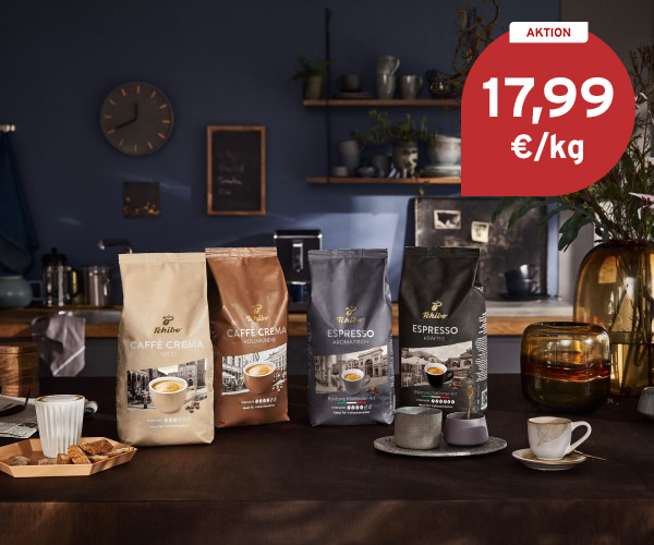 Tchibo Caffè Crema und Espresso Aktion