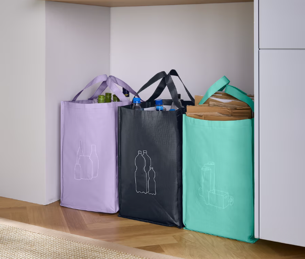 3 Abfall-Sortier-Taschen