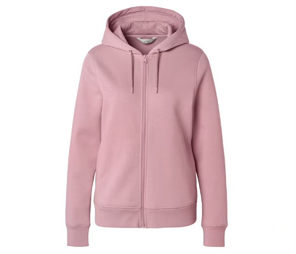 Sweatjacke, rosa