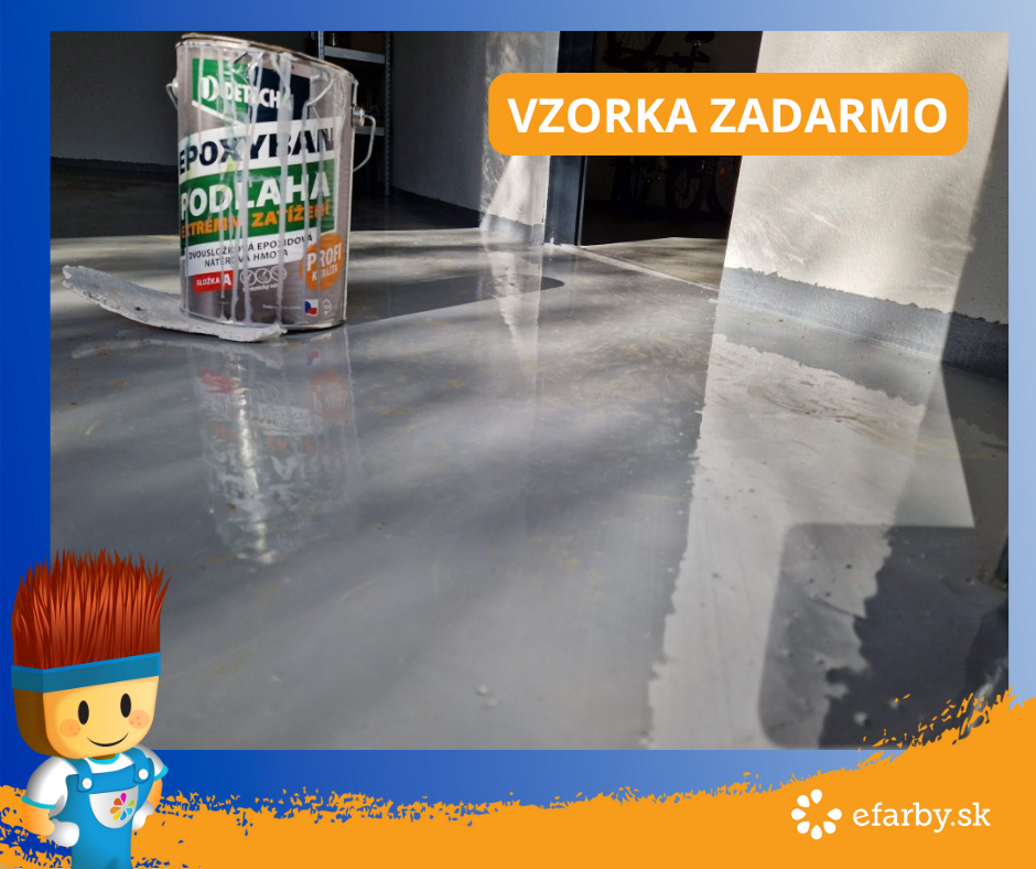 Vzorka farby Epoxyban zadarmo