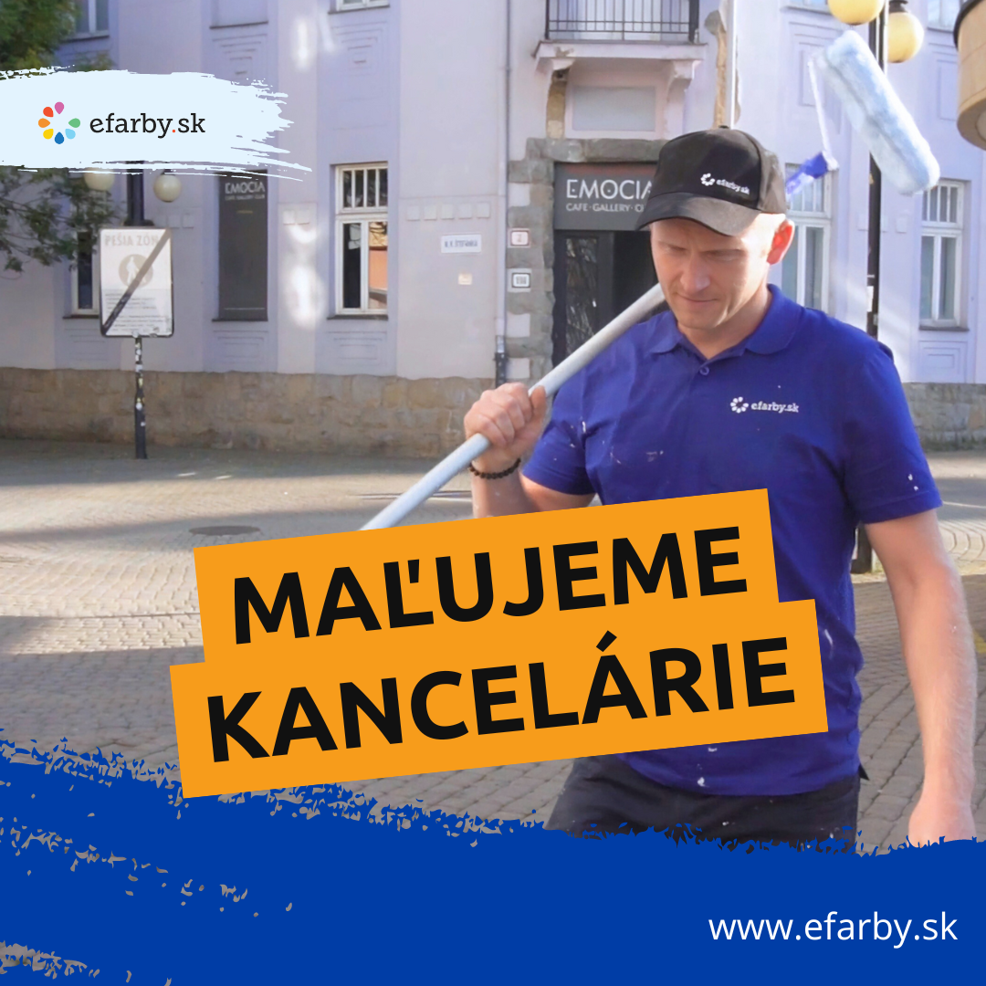 Maľujeme kancelárie a obchodné prevádzky