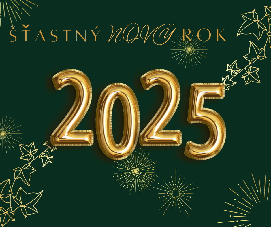 Šťastný nový rok 2025 Vám praje tím efarby.sk