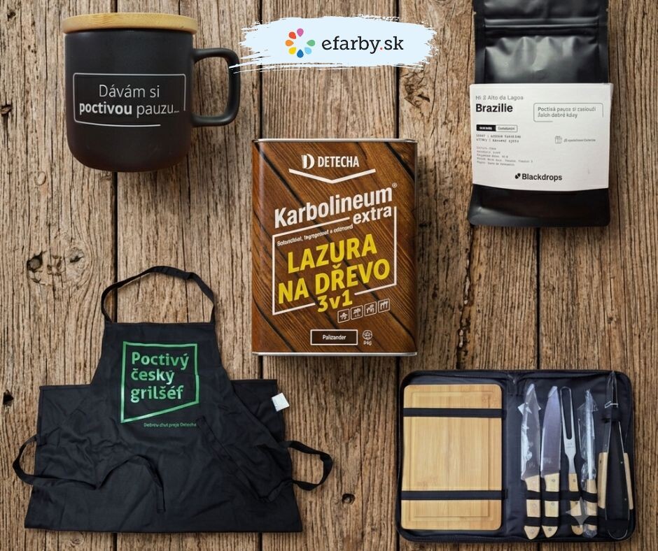 Toto sú Darčeky ku Karbolineum xtra 3v1 od efarby.sk