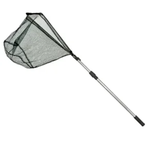 Alu podmetač mreža za ribu crni tele 170cm