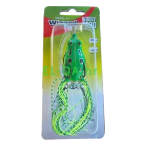 Wizard silikonska žabica površinska varalica 5.5cm zelena