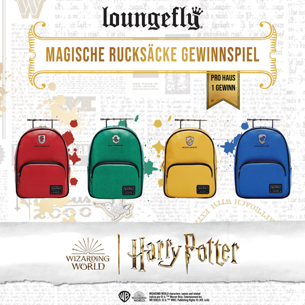 Gewinnspiel Loungefly Rucksäcke