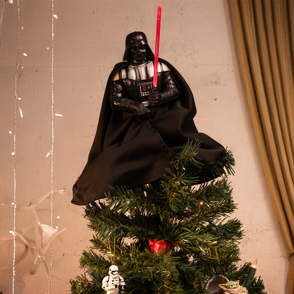 Star Wars - Darth Vader Weihnachtsbaum-Spitze mit Licht - 54,95 €