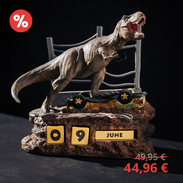 Jurassic Park - T-Rex 3D Jahres-Kalender - 44,96 € statt 49,95 €