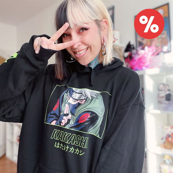 Naruto Kakashi Raikiri Hoodie - 40,46 € statt 44,95 € (mit Code)