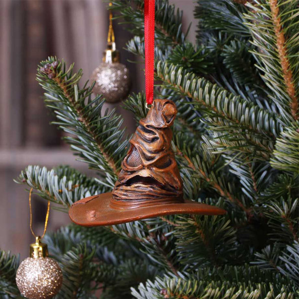 Harry Potter - Sprechender Hut Weihnachtsbaum-Schmuck - 14,95 €