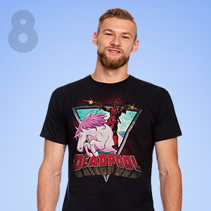 Deadpool - Unicorn Ride T-Shirt