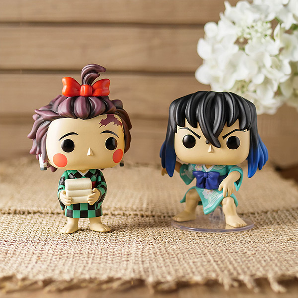 Inosuke & Tanjiro Funkos