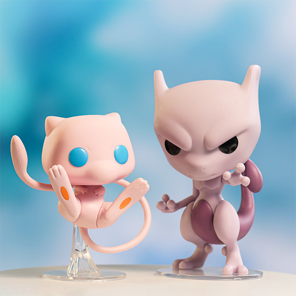 Mew & Mewtu Funkos