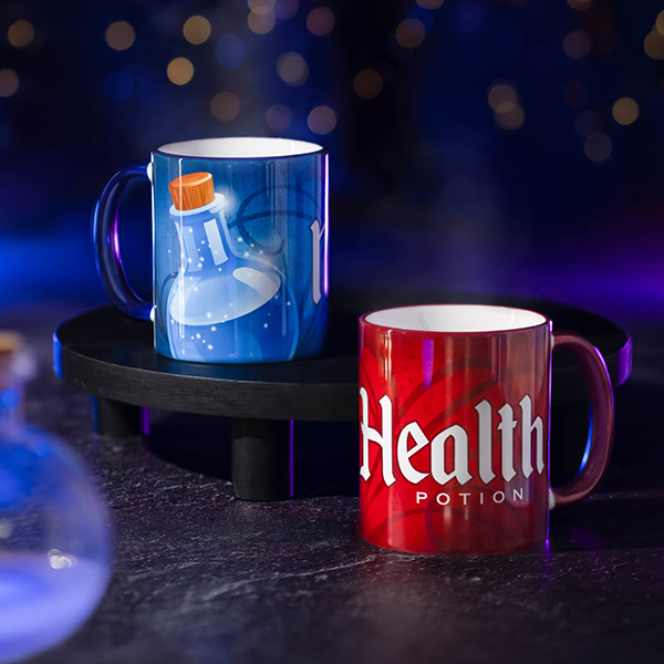 Mana und Health Potion Tassen - je 12,95 €