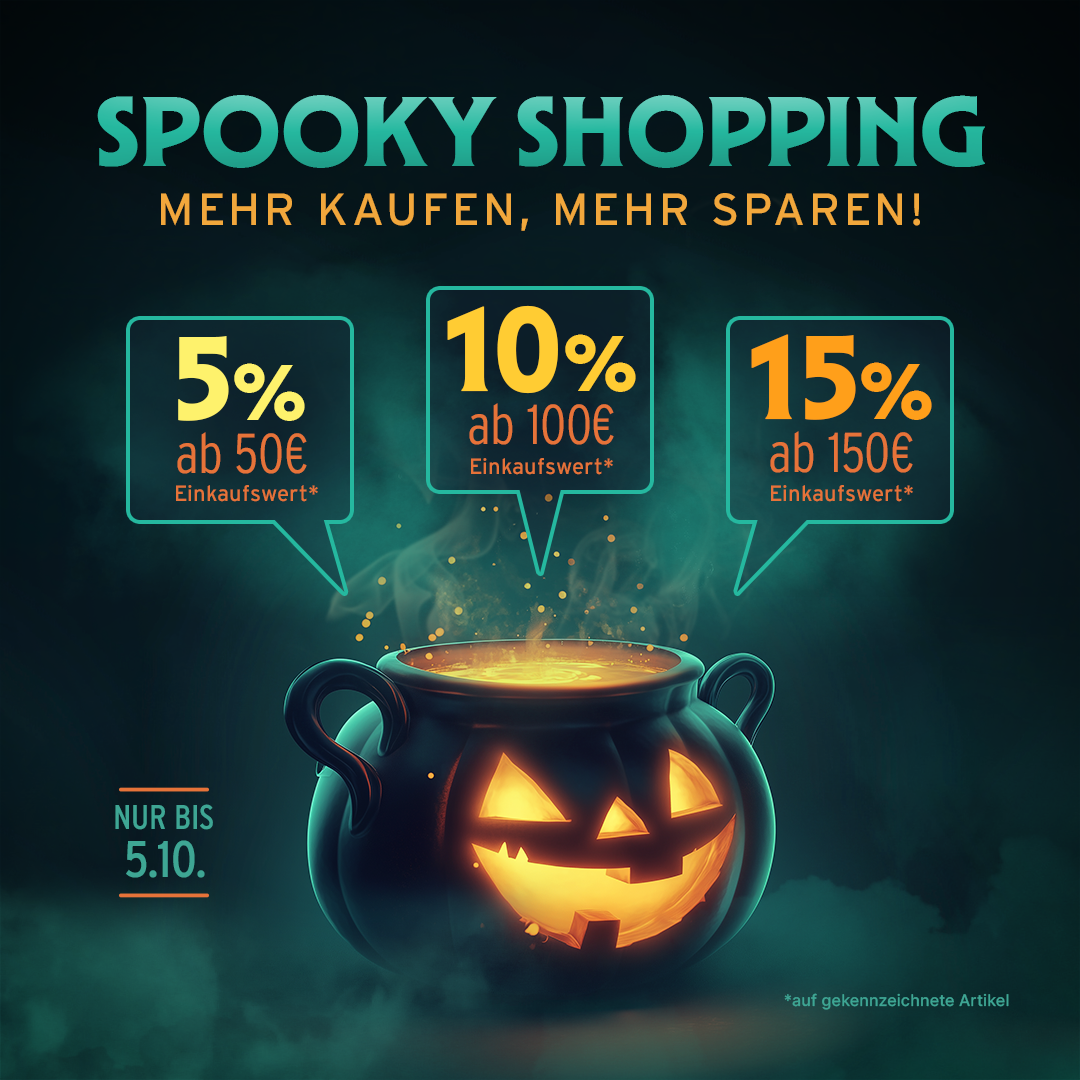 Spooky Shopping - Mehr kaufen, mehr sparen!