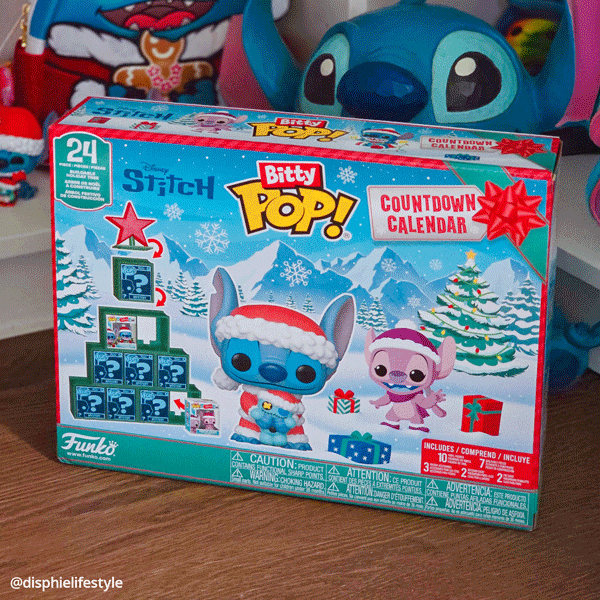 Stitch Holiday Bitty Pop Funko Adventskalender - Lilo & Stitch