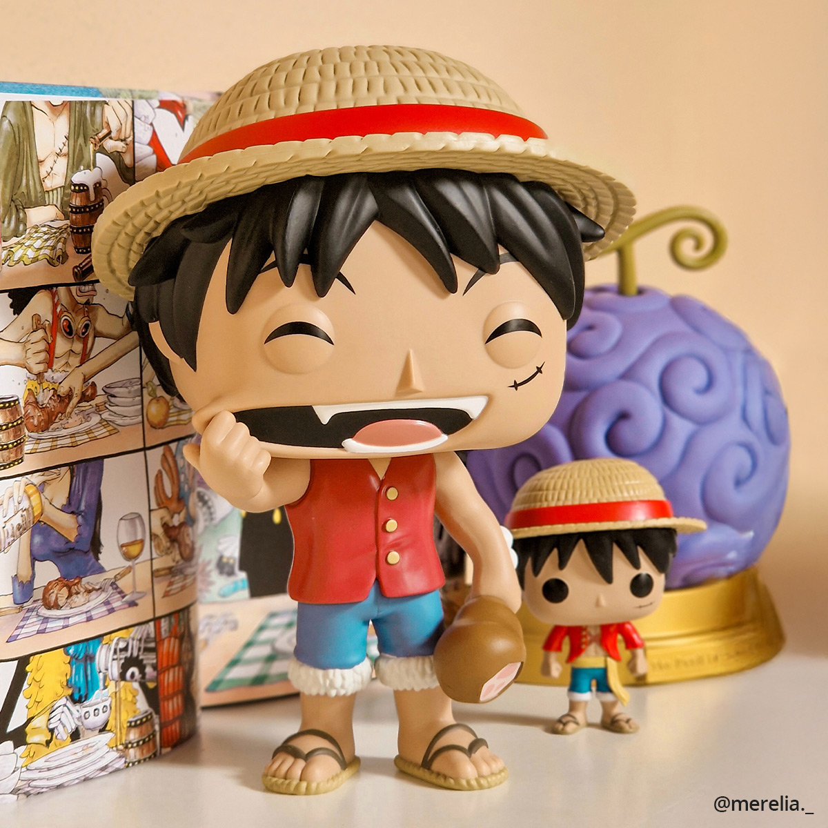 One Piece - Luffy Funko Pop Jumbo Figur