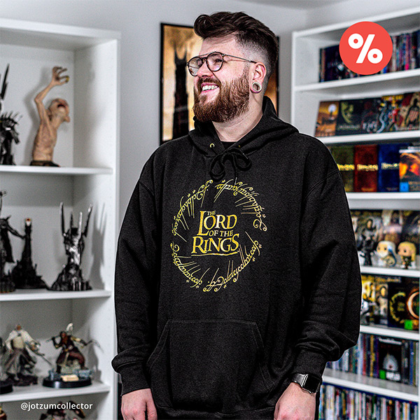 Der Herr der Ringe - Der Eine Ring Hoodie schwarz
