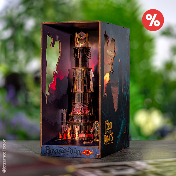 Der Herr der Ringe - Barad-dur Book Nook Modell Bausatz Holz