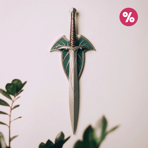 Der Herr der Ringe - Schwert Stich Wandlampe