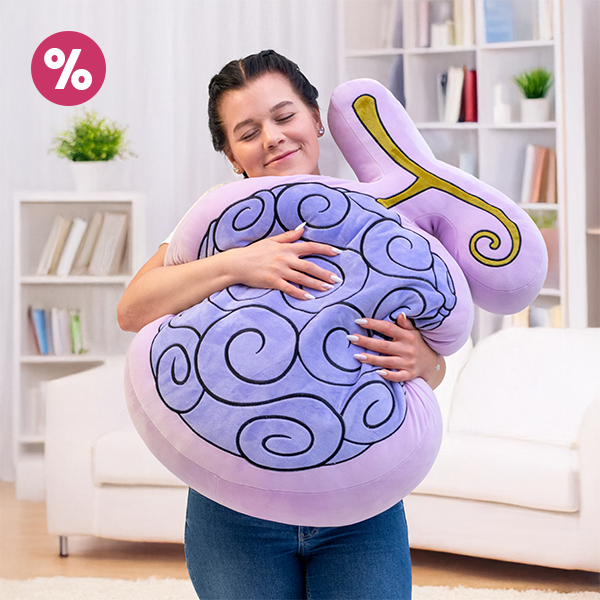 One Piece - Gomu Gomu Teufelsfrucht Kissen XXL
