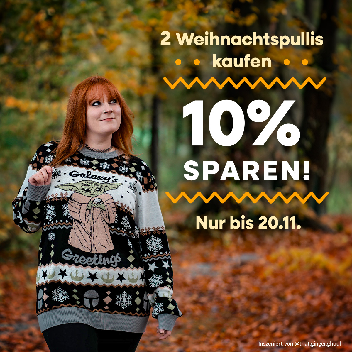 2 Weihnachtspullis kaufen - 10% sparen!
