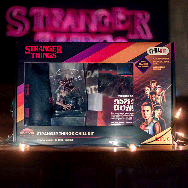 Stranger Things Netflix - Chill Geschenkbox - 59,95 €