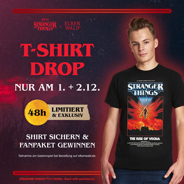 Stranger Things - T-Shirt Drop
