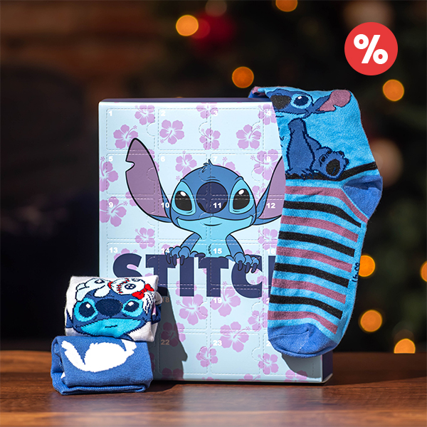 Stitch Socken Adventskalender - Lilo & Stitch - 27,96 € statt 39,95 € 