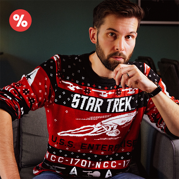 Star Trek - USS Enterprise Strickpullover - 44,96 € statt 49,95 €