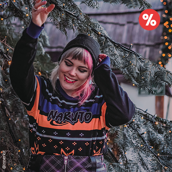 Naruto - Konoha Symbol Strickpullover - 33,96 € %statt 39,95 €