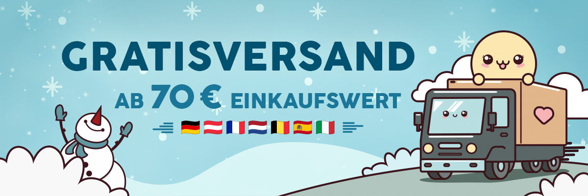 Gratisversand ab 70€ Einkaufswert