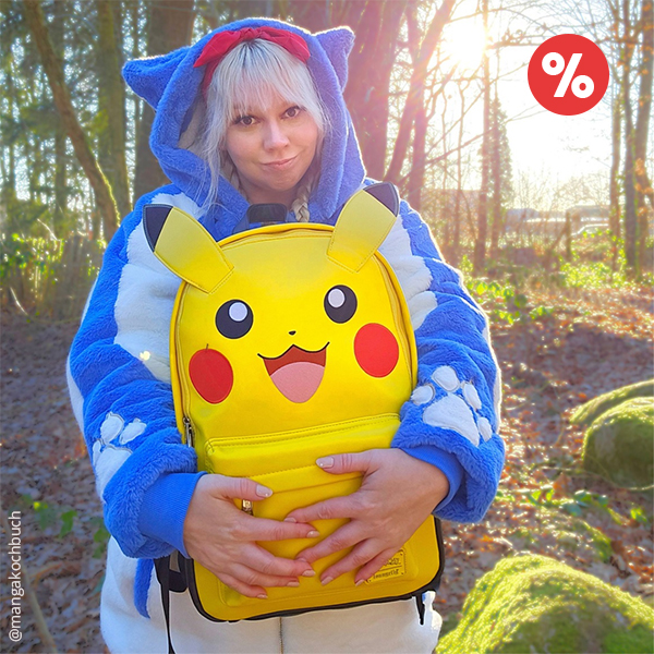 Pokemon - Pikachu Rucksack mit Ohren