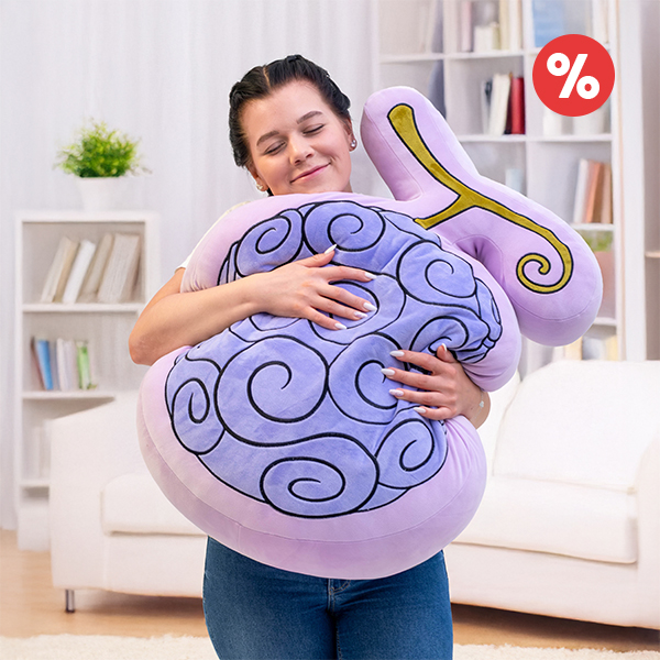 One Piece - Gomu Gomu Teufelsfrucht Kissen XXL